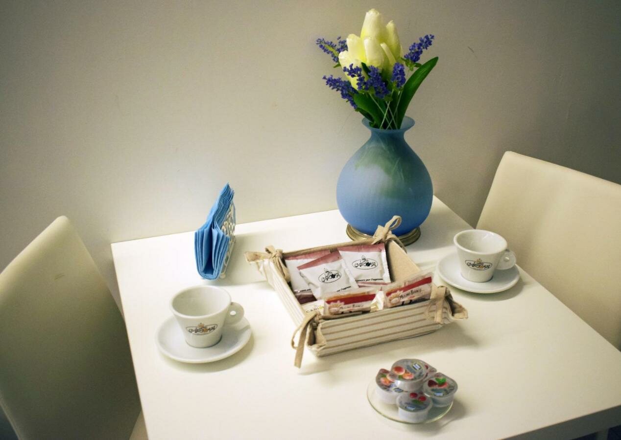 Il set colazione in camera